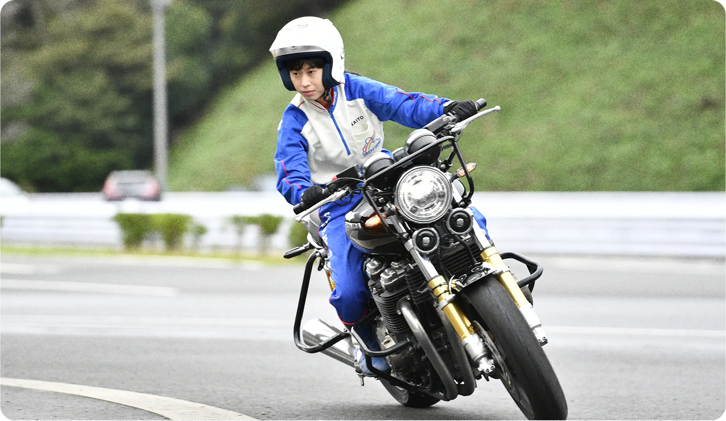 交通教育担当S.M.のインタビュー写真